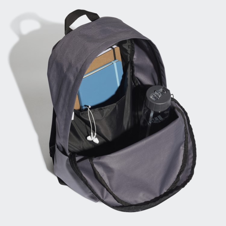 Mochila Horizontal Trace Grey Classic Com As 3 Listras Adidas