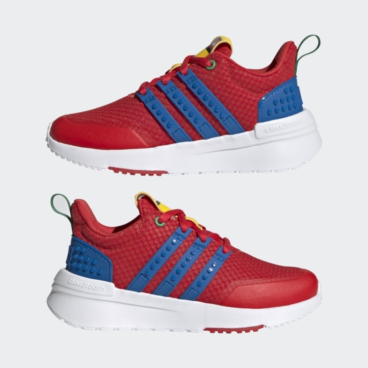 Sapatos Vermelhos Adidas Racer Tr X Lego Quentes