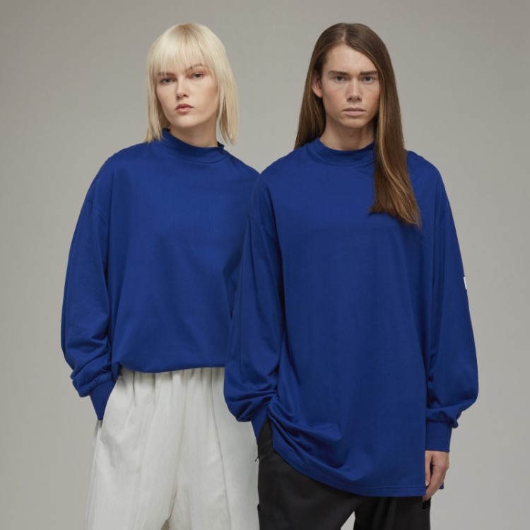 Camiseta Y-3 Com Decote Careca Adidas
