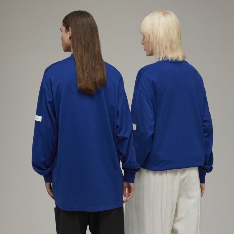 Camiseta Y-3 Com Decote Careca Adidas