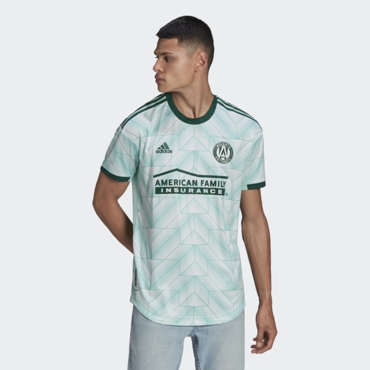 Mint Adidas Atlanta United Fc 22/23 Away Camisa Autêntica
