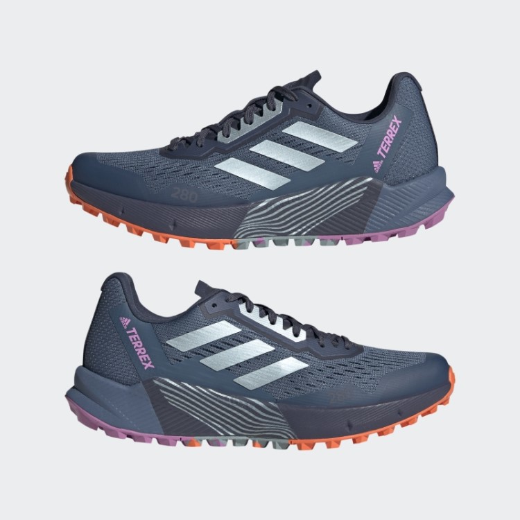 Adidas Terrex Agravic Flow 2 Tênis De Corrida Cinza Met