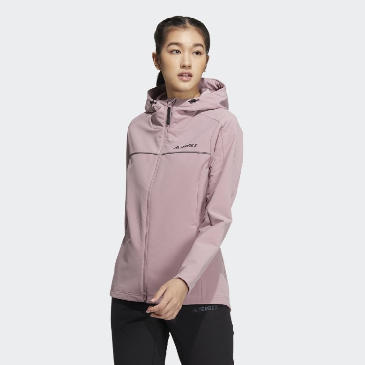 Jaqueta Softshell Utilitas Malva Adidas