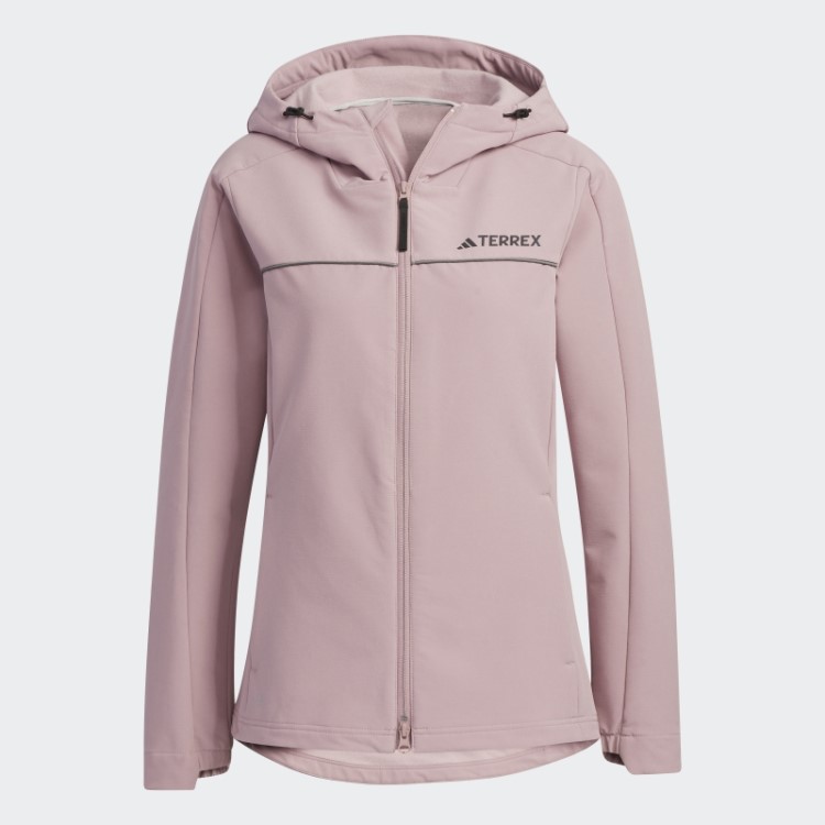Jaqueta Softshell Utilitas Malva Adidas