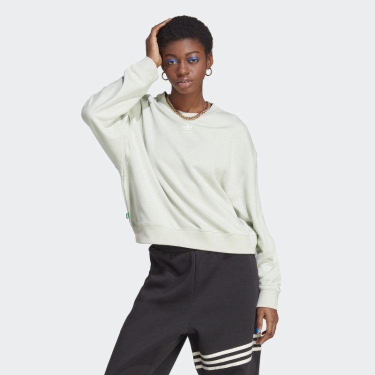 Essencial Verde + Feito Com Moletom De Cânhamo Adidas