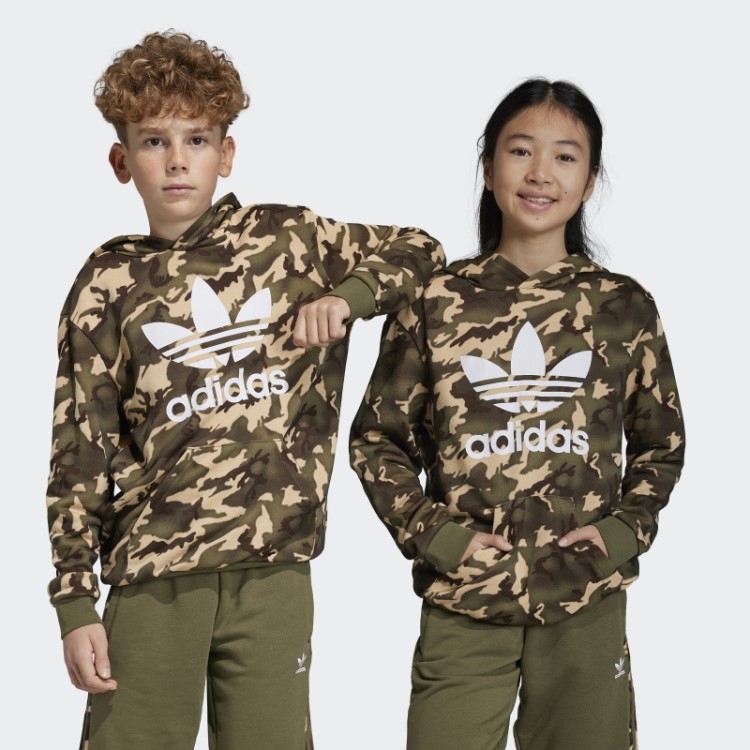 Moletom Camuflado Bege Adidas