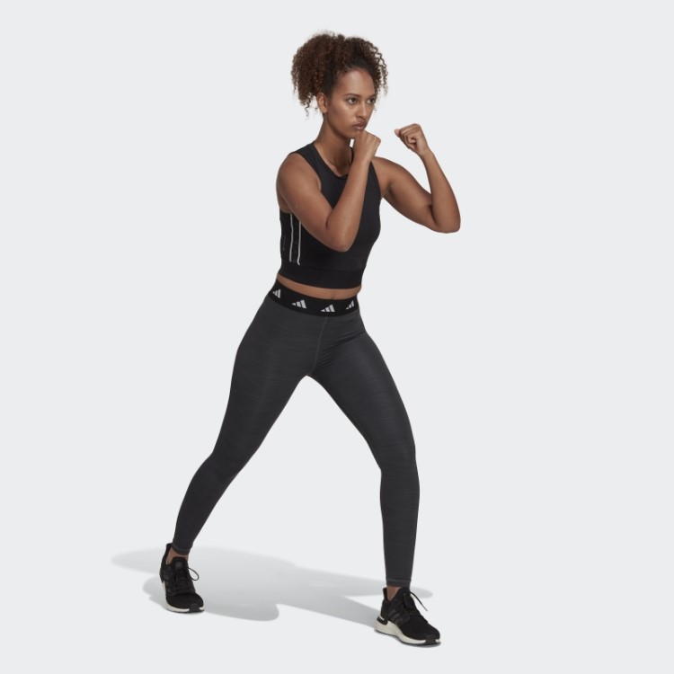 Legging Adidas Techfit Period Proof 7/8 Urze Cinza Escuro