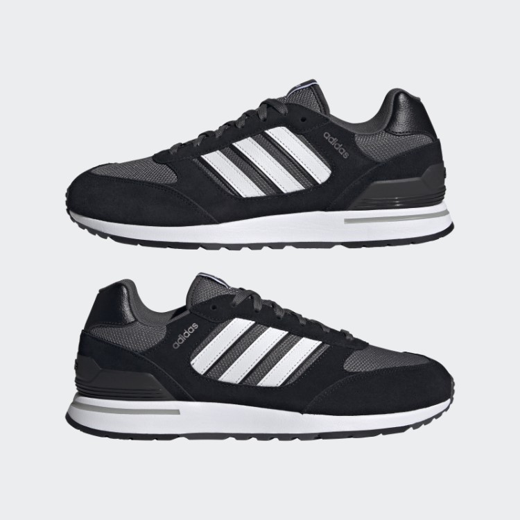 Tênis Cinza Adidas Run Anos 80