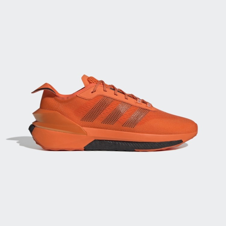 Tênis De Corrida Laranja Adidas Avryn