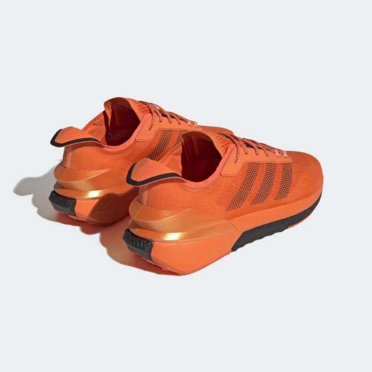 Tênis De Corrida Laranja Adidas Avryn