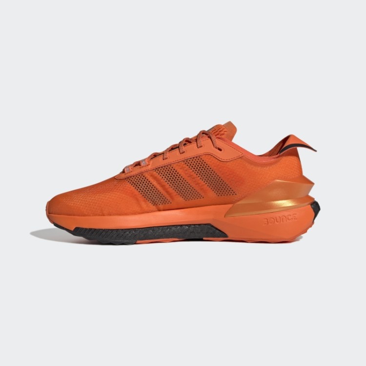 Tênis De Corrida Laranja Adidas Avryn