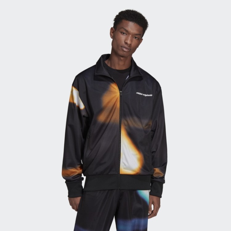 Gráfico Preto Y2k Track Top Adidas