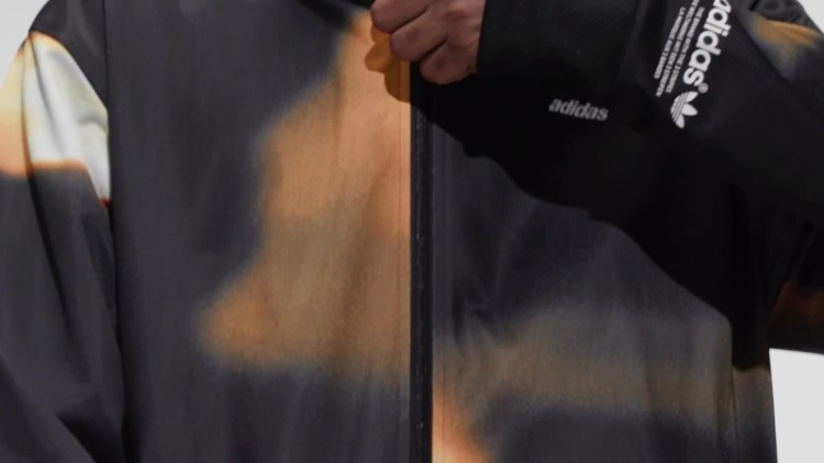 Gráfico Preto Y2k Track Top Adidas