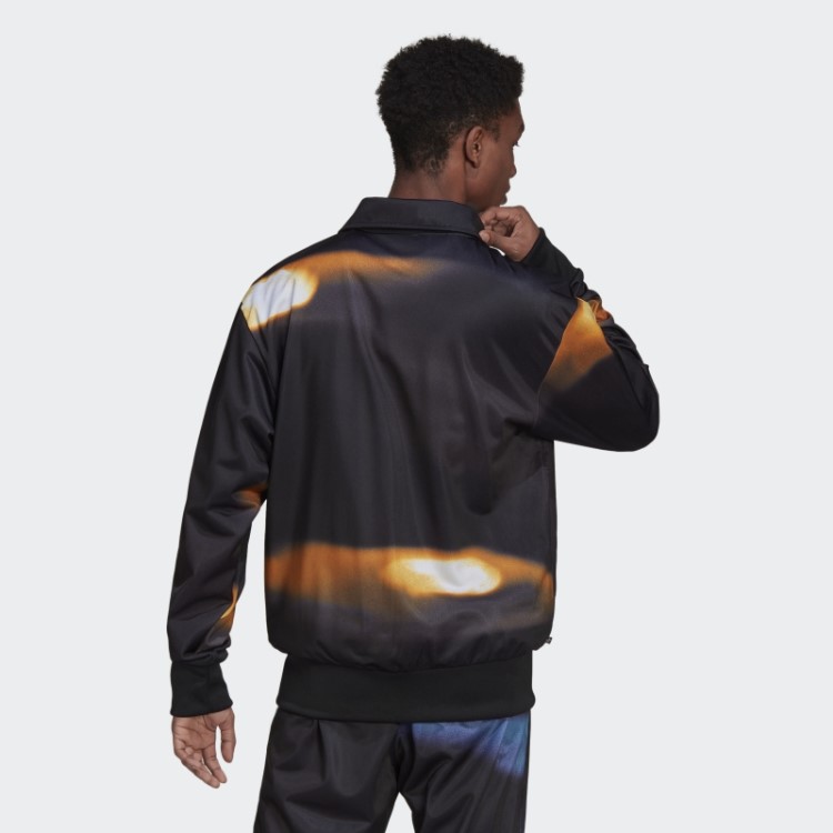 Gráfico Preto Y2k Track Top Adidas