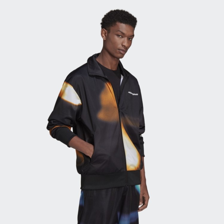 Gráfico Preto Y2k Track Top Adidas