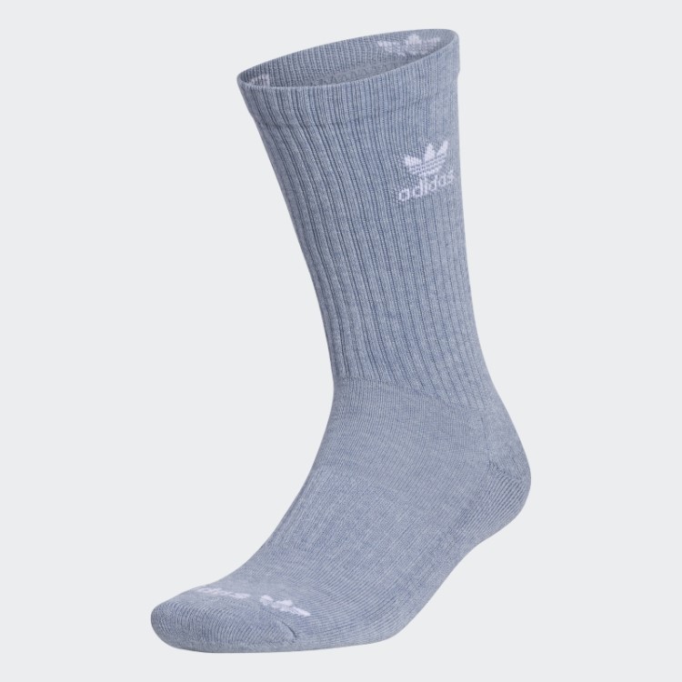 Meias De Tripulação De Corante Botânico Azul Adidas