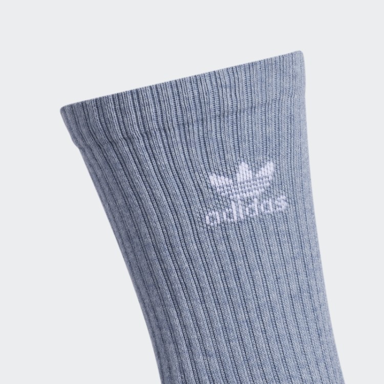Meias De Tripulação De Corante Botânico Azul Adidas