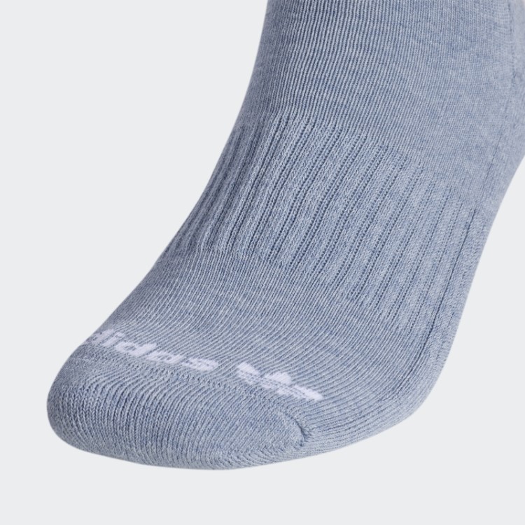 Meias De Tripulação De Corante Botânico Azul Adidas