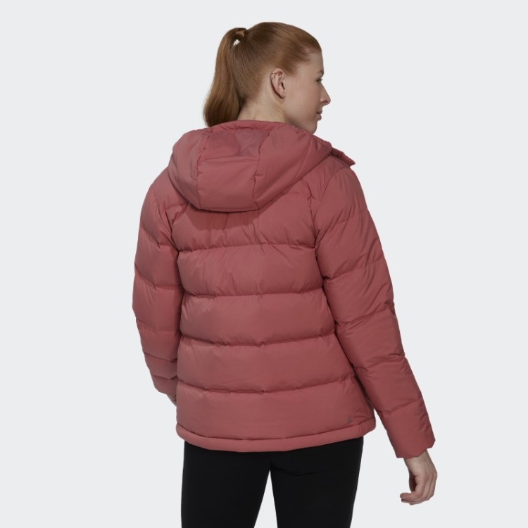 Adidas Helionic Jaqueta Vermelha Com Capuz