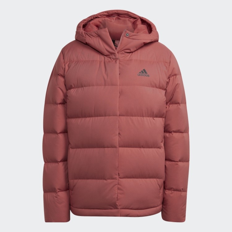 Adidas Helionic Jaqueta Vermelha Com Capuz