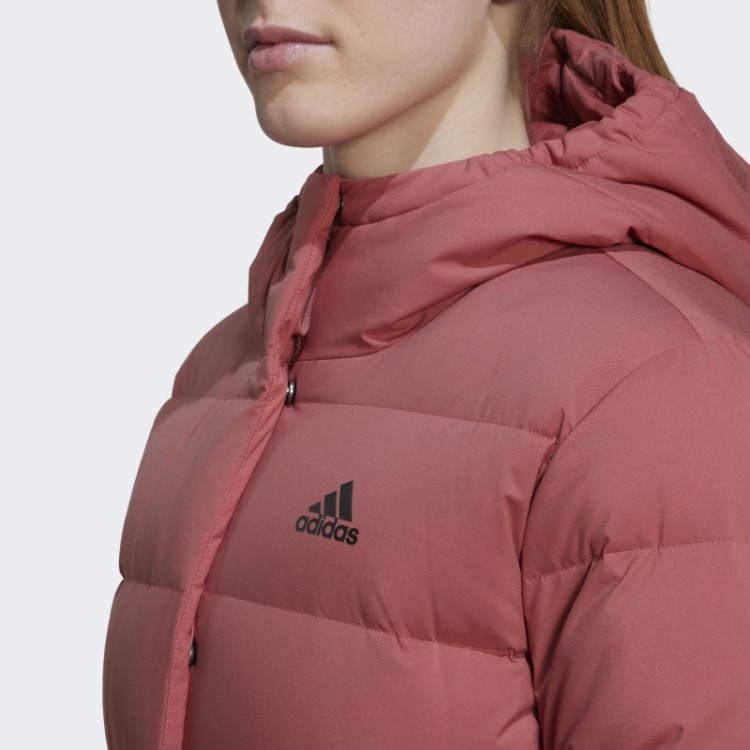 Adidas Helionic Jaqueta Vermelha Com Capuz