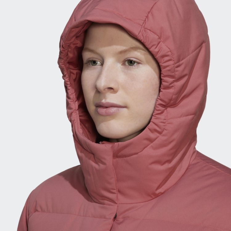Adidas Helionic Jaqueta Vermelha Com Capuz