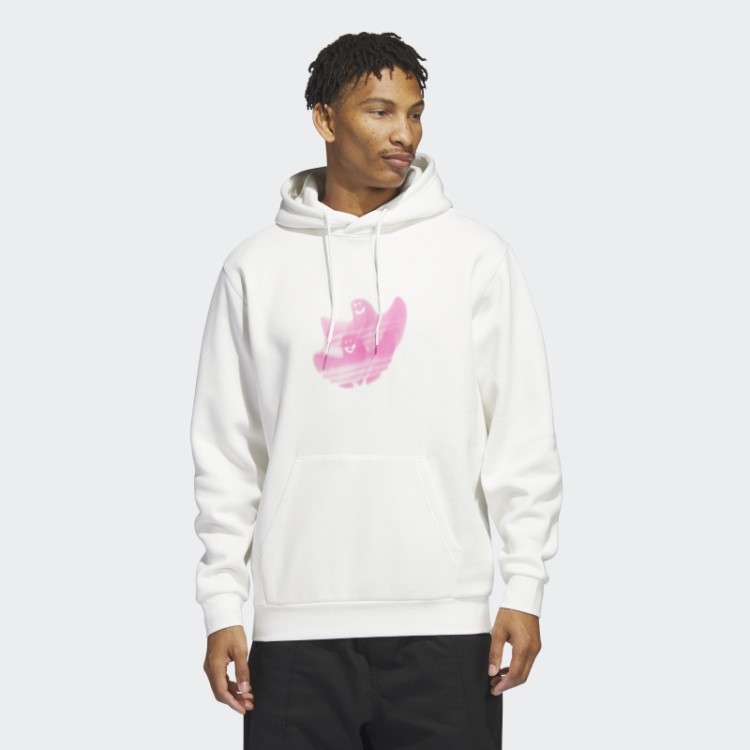 Moletom Adidas Com Capuz Gráfico Shmoofoil (gênero Neutro) Branco