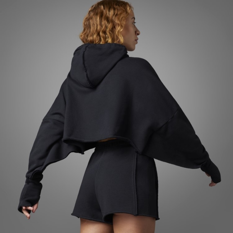 Moletom Cropped Adidas Black Collective Power