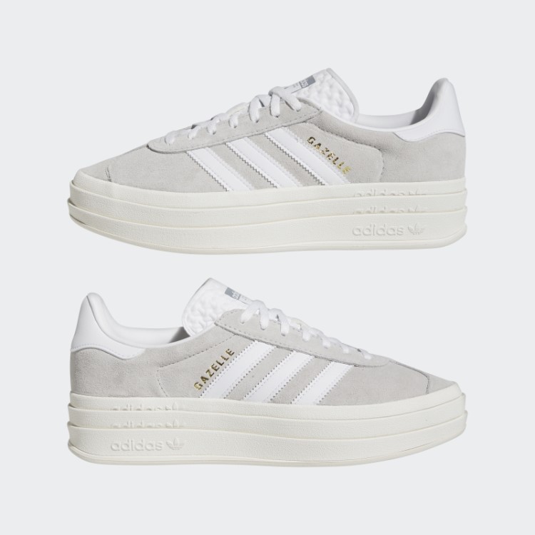 Sapato Adidas Cinza Gazelle Ousado