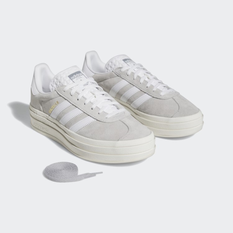 Sapato Adidas Cinza Gazelle Ousado