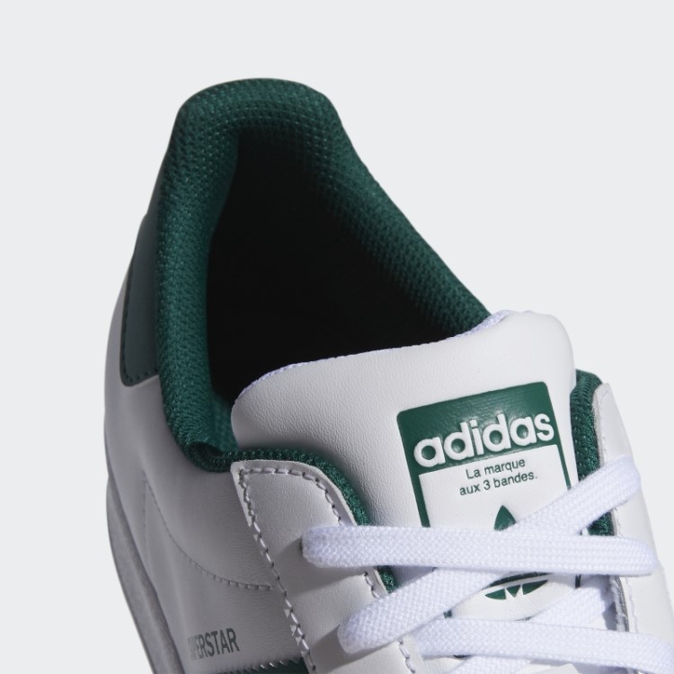 Elegantes Sapatos Adidas Superstar Verde