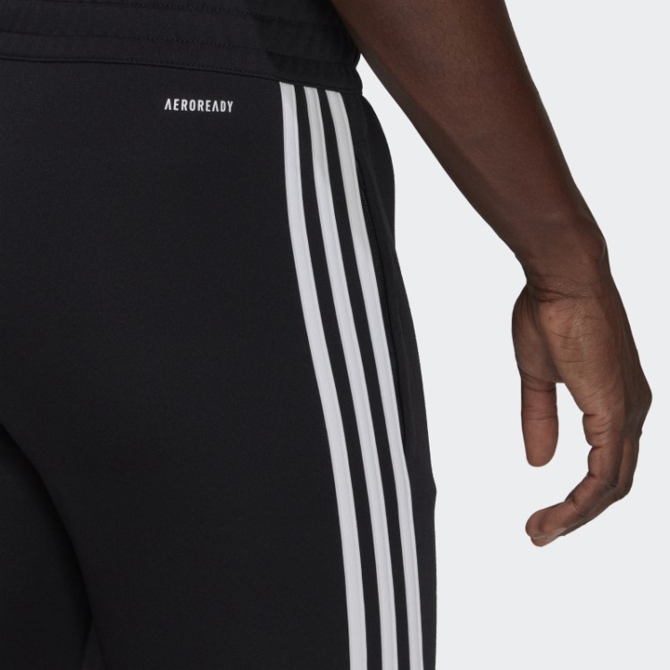 Aeroready Sereno Cut 3 Listras Calção De Treino Afunilado Adidas Preto