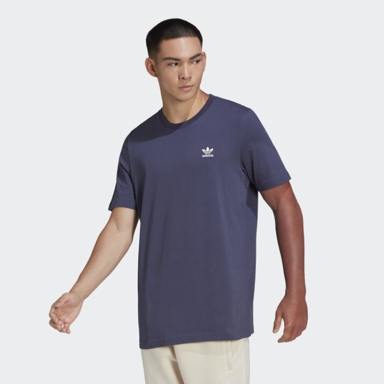 Camiseta Adidas Adicolor Essentials Trefoil Azul Marinho