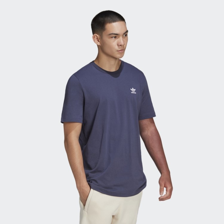 Camiseta Adidas Adicolor Essentials Trefoil Azul Marinho