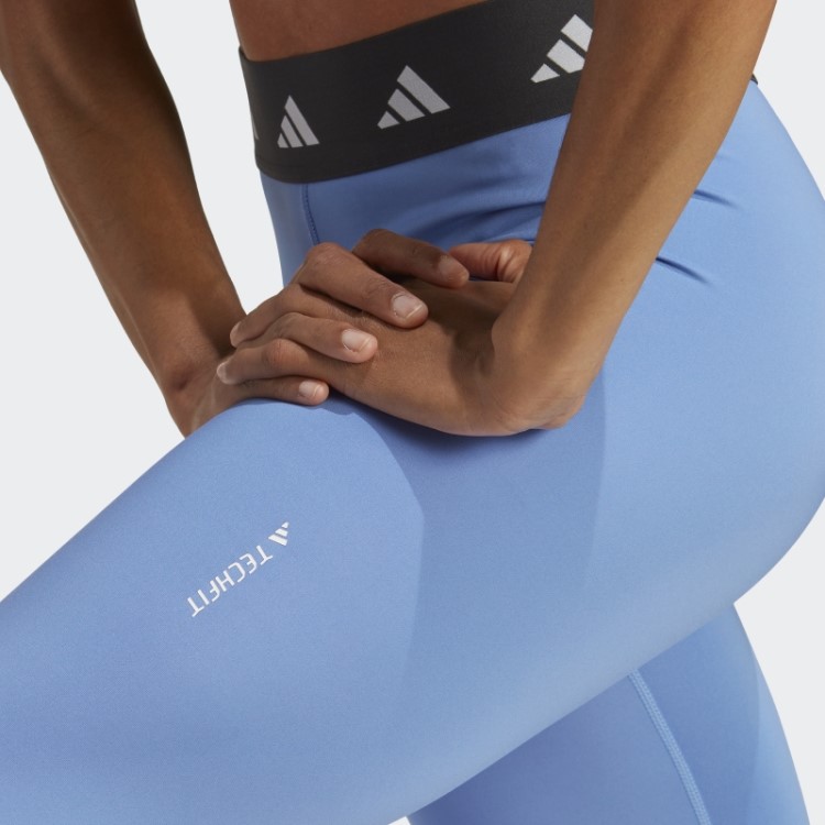 Legging Azul Adidas Techfit 7/8