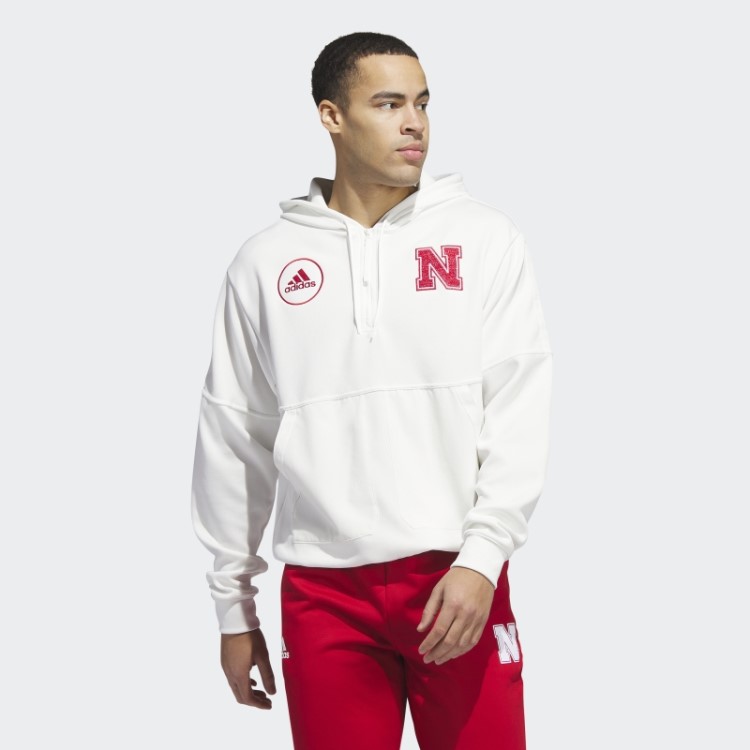 Moletom Com Capuz Cornhuskers Zero Dye E Sem Tingimento Adidas