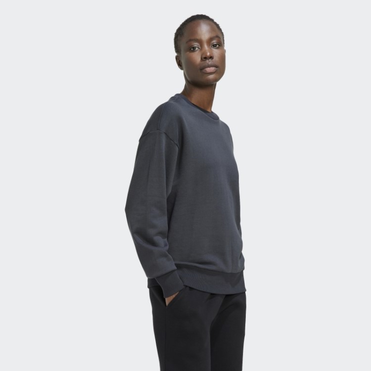 Moletom Solto Adidas Studio Lounge Carbono