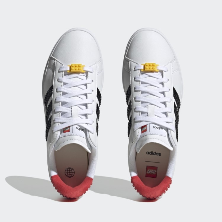 Tênis Adidas Grand Court X Lego 2.0 Branco