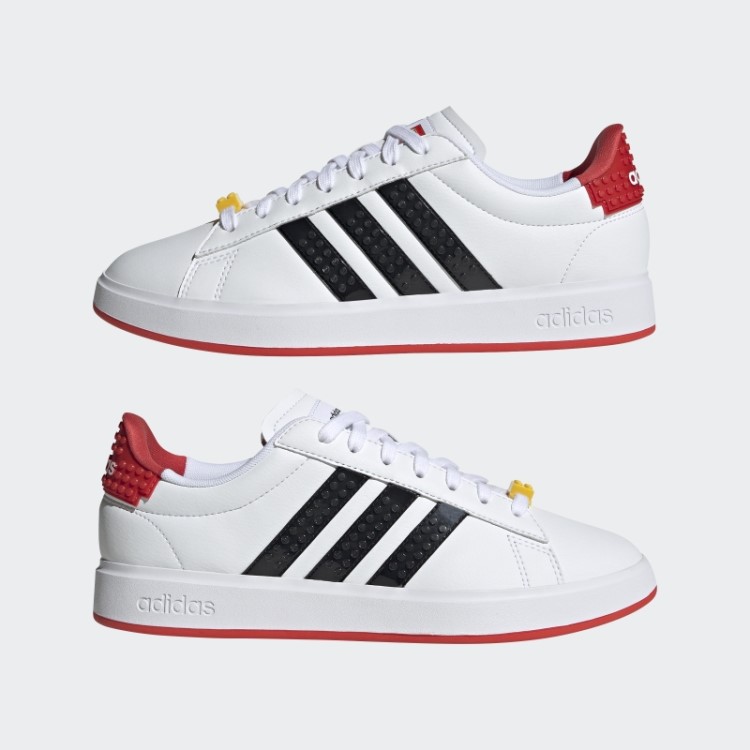 Tênis Adidas Grand Court X Lego 2.0 Branco