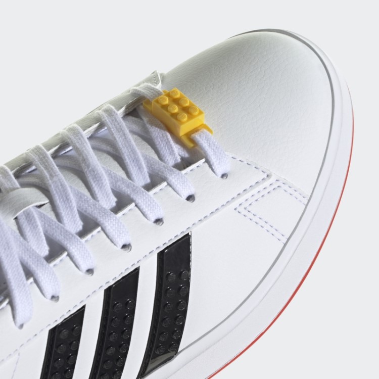 Tênis Adidas Grand Court X Lego 2.0 Branco