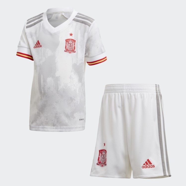 Mini Kit Branco Da Adidas Espanha