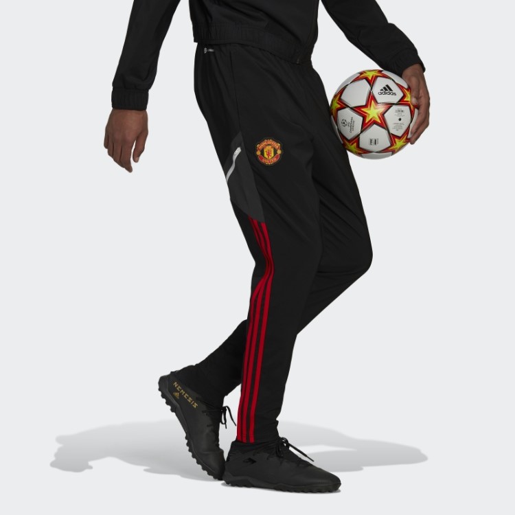 Adidas Preto Manchester United Apresentação Calças De Treino