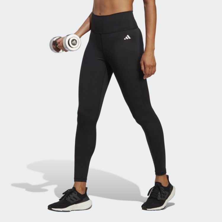 Leggings 7/8 Pretas Essenciais Para Treino Cintura Alta Adidas