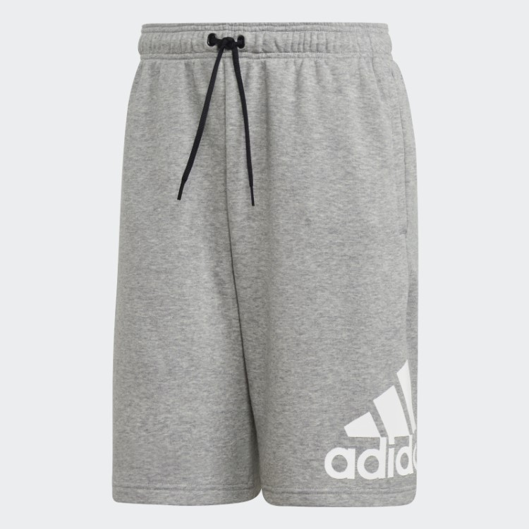Adidas Must Haves Badge Of Sport Shorts Cinza Médio