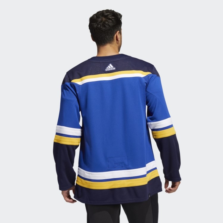 Blues Home Autêntico Jersey Adidas St Louis Royal