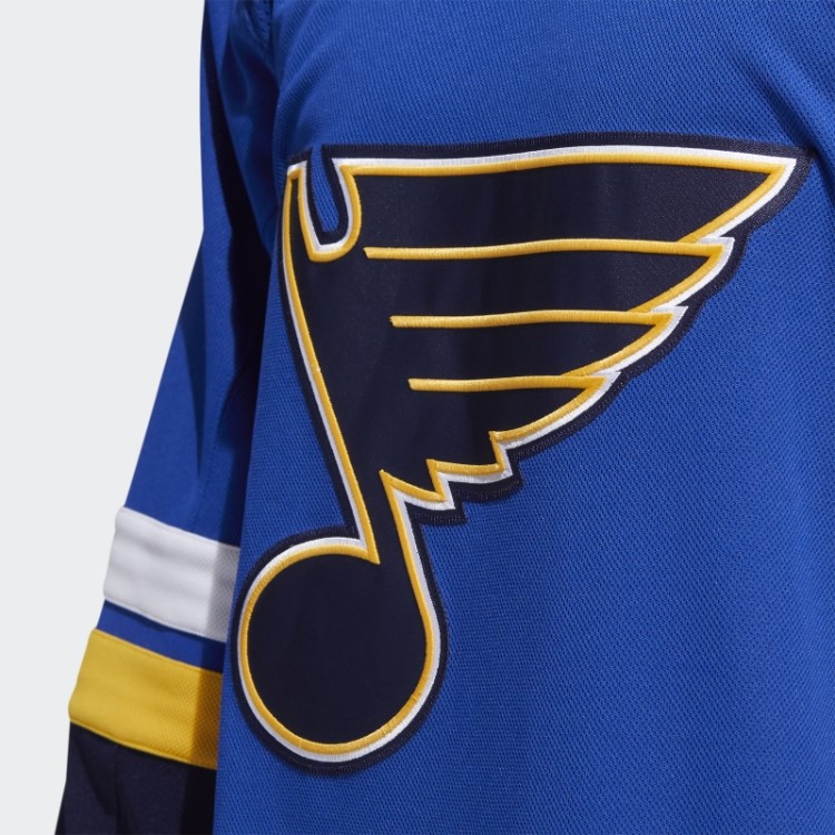 Blues Home Autêntico Jersey Adidas St Louis Royal