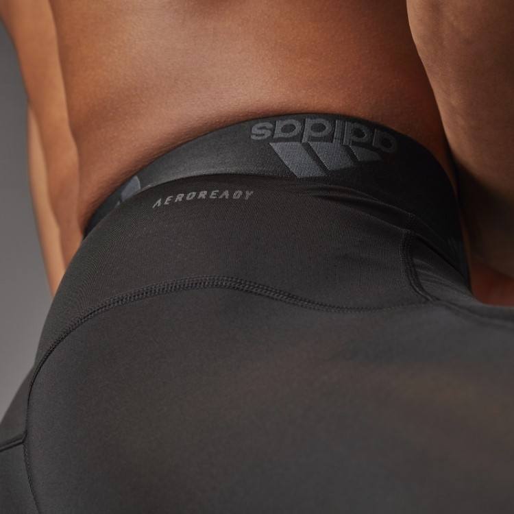 Meia-calça Preta Techfit Adidas