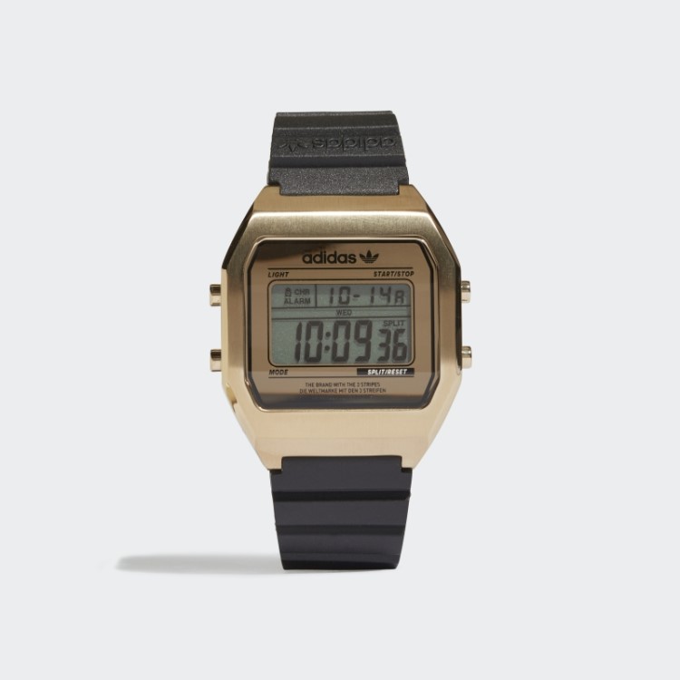 Relógio Adidas Digital Two R Dourado Metálico