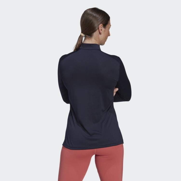 Camiseta Adidas Terrex Multi Com Meio Zíper Com Tinta