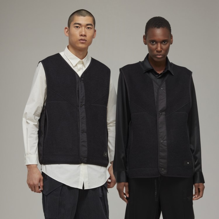 Elegante Colete De Lã Y-3 Adidas